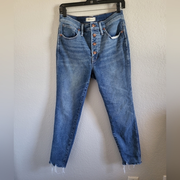Madewell Denim - Madewell 10 inch high rise jeans